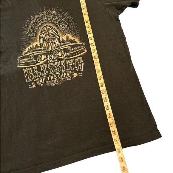 Lucky Brand Graphic ‘Blessing of the Cars’ Short sleeve T-shirt size Large - Picture 5 of 5